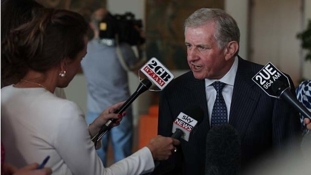 Labor Minister Simon Crean voices his frustration with the leadership speculation.