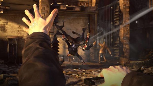Dishonored was one of the strongest titles on show at E3, mixing swordplay, assassination, and magic in a dingy steampunk world.