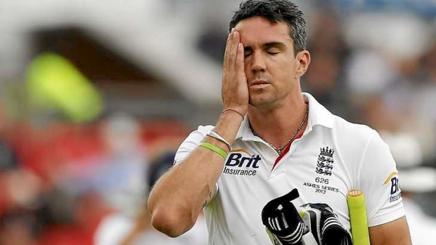South African-born batsman Kevin Pietersen.
