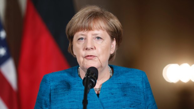 German Chancellor Angela Merkel 