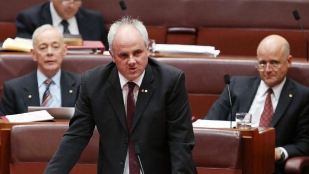 Senator John Madigan says Clive Palmer's treatment of senate staff has set a 'very bad precedent'.