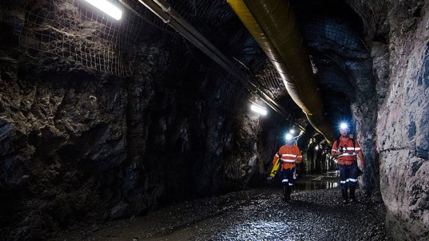 Work progresses on the Legacy Way tunnel.