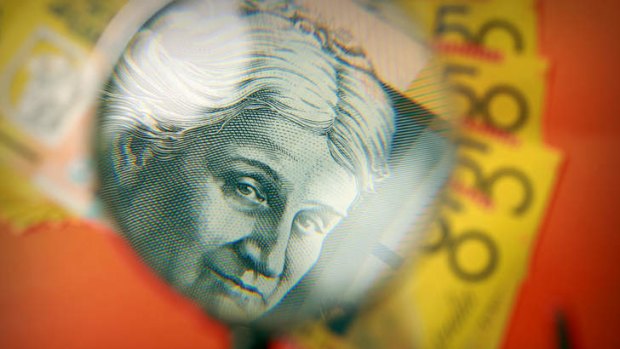 The Australian dollaris at risk.