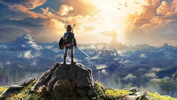 The Nintendo Switch game <i>Zelda: Breath of the Wild</I> is deeply engrossing.