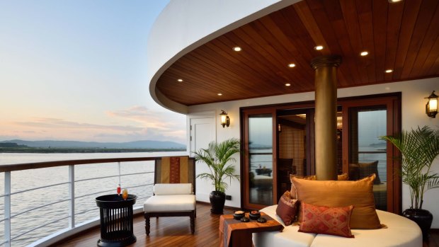 Sanctuary Ananda Owners Suite has a vast terrace.