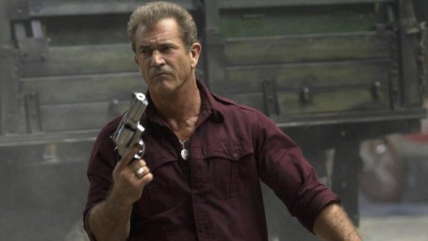 Mel Gibson in <i>Expendables 3</i>.