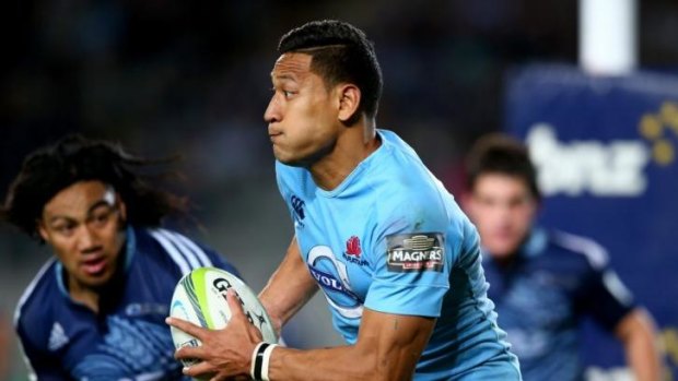 Rethink: Israel Folau says the flair the Waratahs attempted to bring to their loss against the Blues should be put on the backburner.