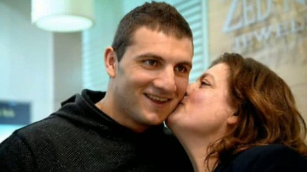Inspiration: Robbie Farah with his mother, Sonia Farah.