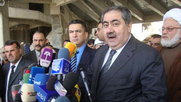 Iraqi Foreign Minister Hoshyar Zebari.
