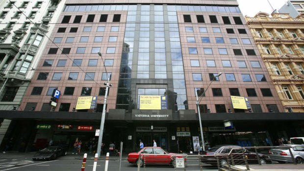 This Victoria University building was sold recently to a Singaporean company.