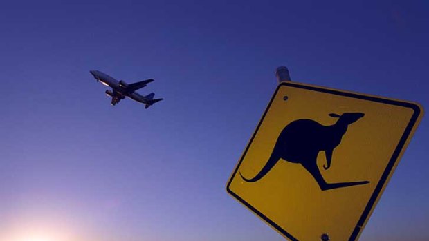 The number of Australians leaving for short-term holidays or work has hit record numbers.