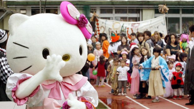 The Hello Kitty character remains hugely popular in Japan.