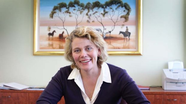 Fair go for all ... ''Mum used to ... say whether it was the Queen or the cleaner you treated them the same,'' says Fiona Simson.