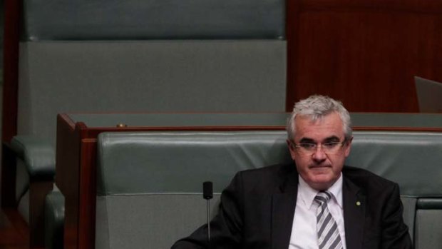 Needs to be convinced ... Independent MP Andrew Wilkie.