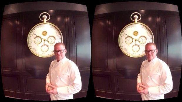 SBS' first foray into Virtual Reality takes you behind the scenes with celebrity chef Heston Blumenthal.
