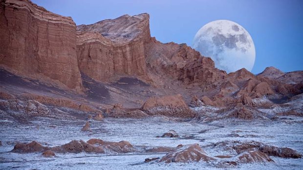 High and dry ... Valle de la Luna, Atacama Desert.