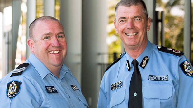 Cameron Clifford named WA's top cop by Police Commissioner Karl O'Callaghan.