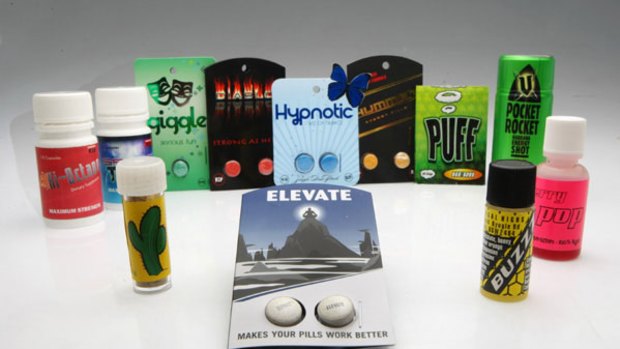 Examples of some of the "legal highs" sold online.