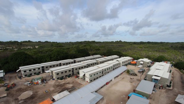 The Australian-funded asylum seeker processing centre on Nauru.