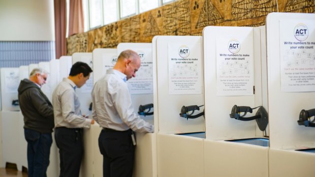 Pre-polling for ACT election: The parties have now been given $8 for each vote.