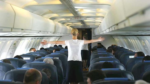 In for the long haul ... mind your manners on flights.