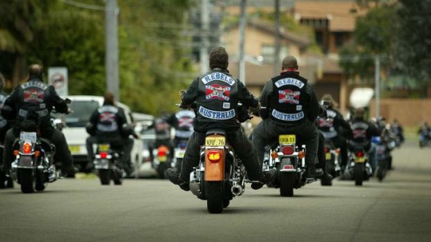 Bikies are a visible, but small section of the criminal community.