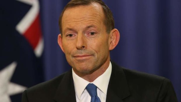 Facing a new challenge: Tony Abbott.