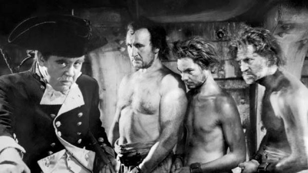 The 1935 movie of Mutiny on the Bounty