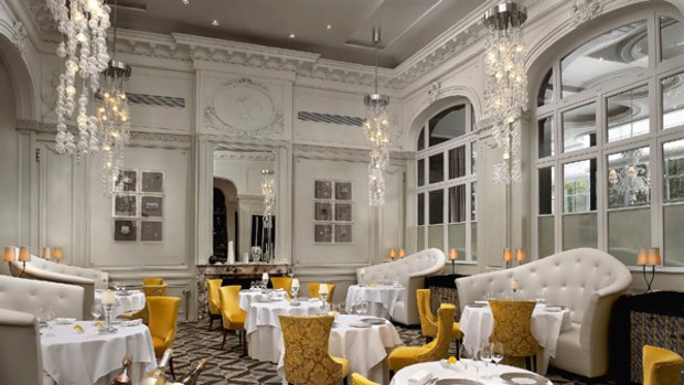 Eat well ... Gordon Ramsay's restaurant at Versailles.