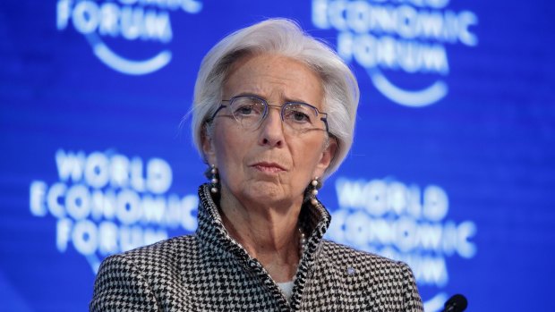 The IMF's Christine Lagarde raised globalisation concerns in her speech.