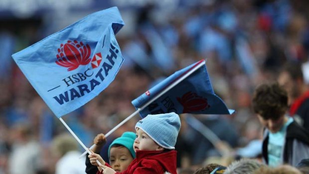 Well supported ... the Waratahs crowd on Sunday lured more than 30,000 supporters.