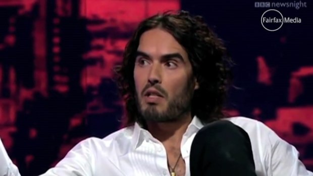 Russell Brand has tweeted his support for the Bali Nine pair.