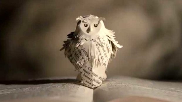 On her Pottermore launch video, JK Rowling promises a new interactive reading experience.