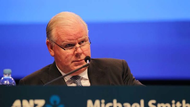ANZ's CEO Michael Smith is under the pump to pass on the RBA's rate cut in full.