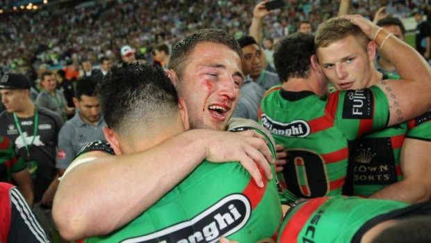 A man for the occasion: English warrior Sam Burgess.