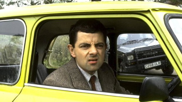 Mr Bean ... a little comedy could help ease the pain.