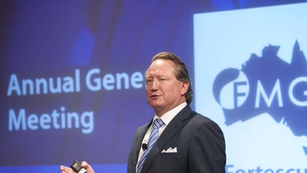 Andrew Forrest &#8230; his Fortescue Metals Group says it has continued to negotiate with a splinter group of the Yindjibarndi people.