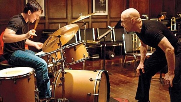 Our experts reckon J.K.  Simmons, at right, is a lock as best supporting actor for his turn in <i>Whiplash</i>. 
