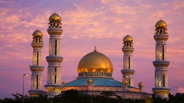 Riches galore ... Bolkiah Mosque.