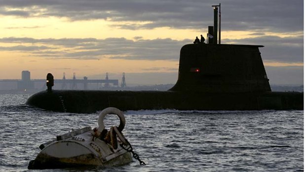Cause for concern: Keeping the Collins class submarines afloat costs $500 million a year.