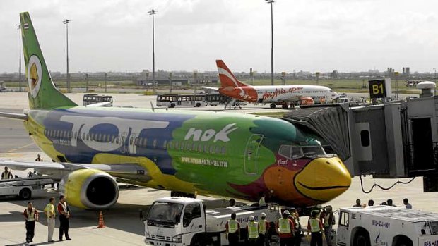 In Thailand the word for bird is 'nok,' sparking social media confusion over whether an aircraft had collided with a plane from budget carrier Nok Air.