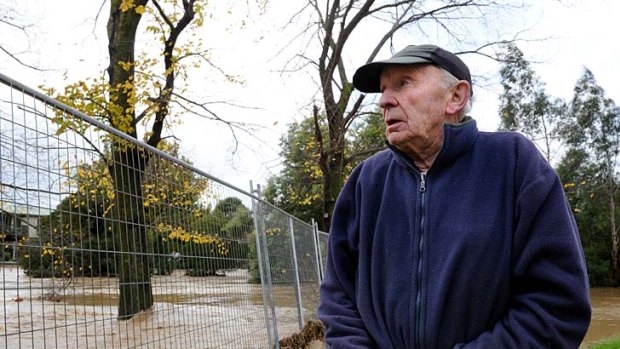 Traralgon resident Bill Thomas fears he has lost his home to flood damage.