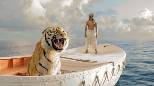 Ang Lee's <i>Life of Pi</i> ahead of <i>The Hobbit: An Unexpected Journey</i> at the box office.