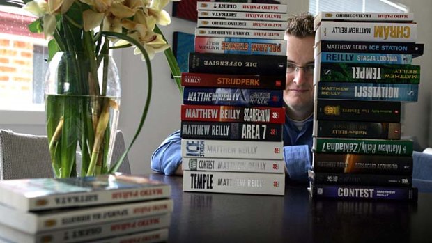 Stiil a favourite read: Matthew Reilly's action and crime stories have been published in 20 different languages.