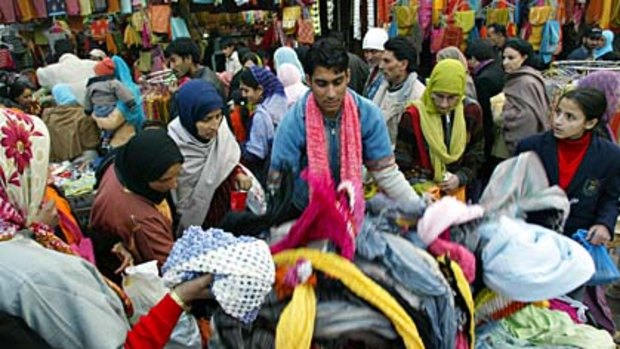 Kashmir is known for its shopping.
