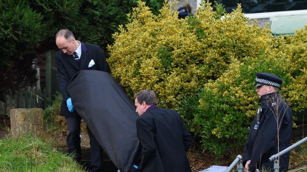 A body is removed from the home of former <em>EastEnders</em> actress Sian Blake.