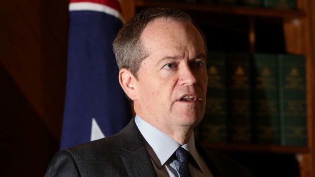 Labor leader Bill Shorten has made a case for an emissions trading scheme in a speech in the US.