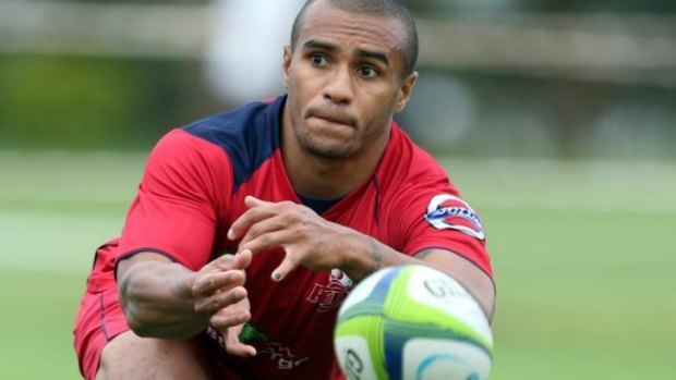 Reds halfback Will Genia at training in Durban.