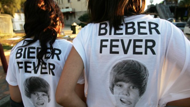 Mystified ... Justin Bieber bemused by Bieber fever.