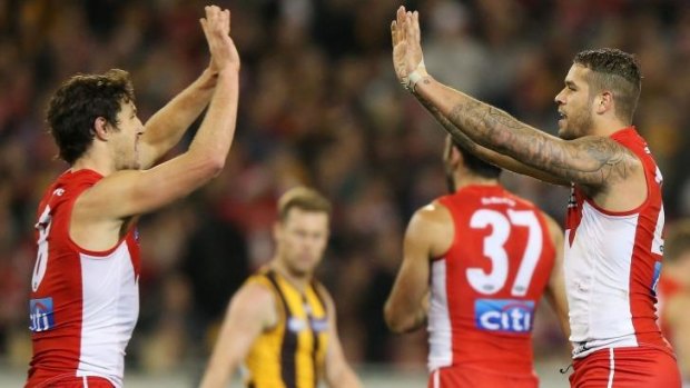 Ireland was behind two of Sydney's biggest recruiting coups, Kurt Tippett and Lance Franklin.